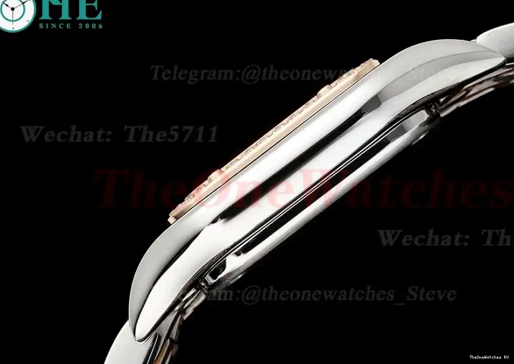 Ladies RG Dia De White Panthere Quartz SS 22mm AF Small Secrete 0330
